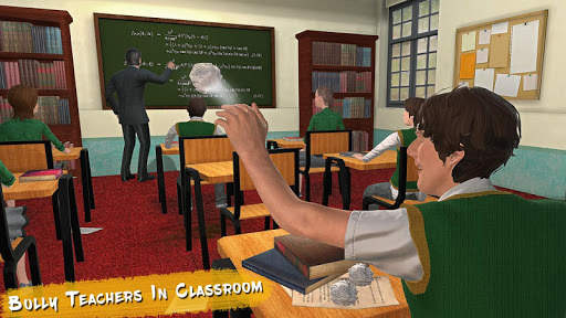 Real High School Fighting - Gangster Crime Sim 3D screenshot 2