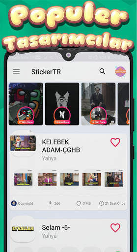 Sticker TR - Arşiv ve Maker screenshot 4