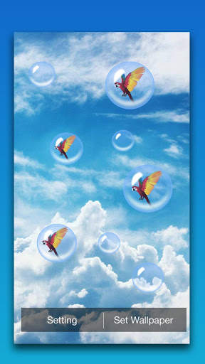 Blue Sky Live Wallpaper screenshot 4