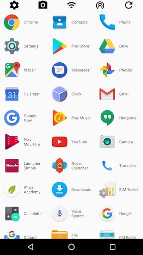Blazing Launcher Simple Launcher screenshot 1