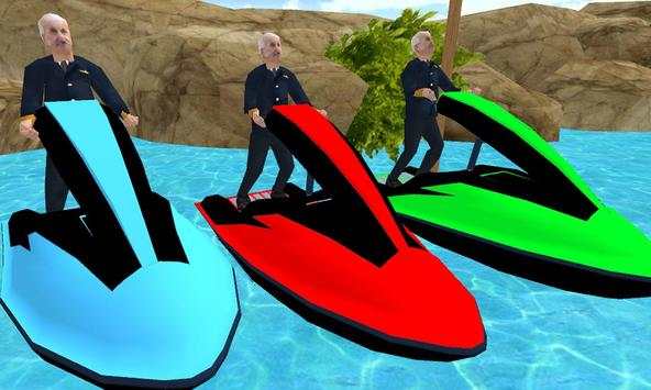 Jet Ski Driving Simulator 3D screenshot 2