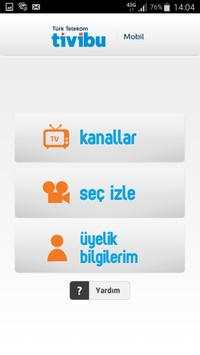 Tivibu Mobil screenshot 1
