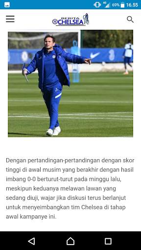 Live Streaming Chelsea screenshot 3