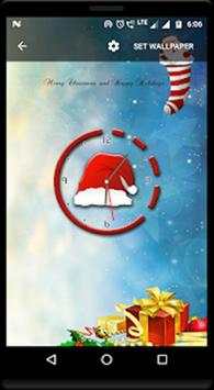 Christmas countdown clock live wallpaper screenshot 4