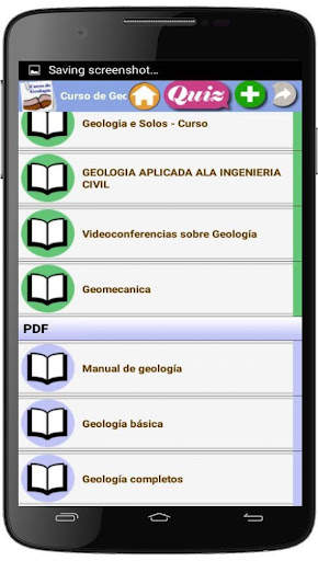 Curso de Geología скриншот 3
