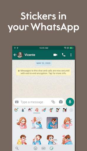 Lover's Stickers for WhatsApp screenshot 4