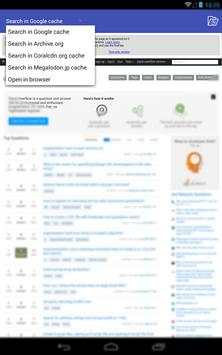 Search page in Web Archive screenshot 3