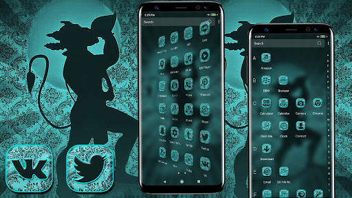 Lord Hanuman Launcher Theme screenshot 2