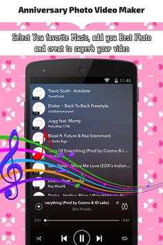 Anniversary Photo Video Maker with Music screenshot 5