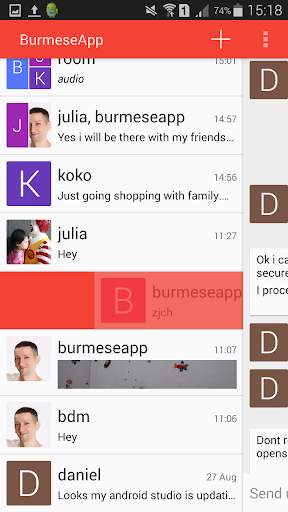 BurmeseApp screenshot 1