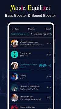 Music Equilizer : Sound Booster Music Player screenshot 4