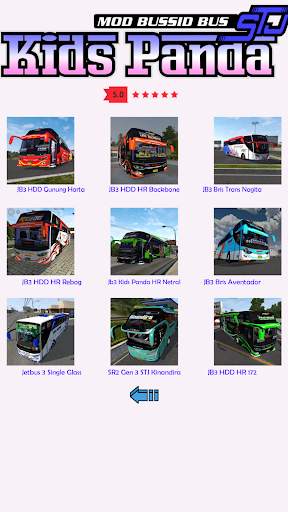 Mod Bussid Bus STJ Kids Panda screenshot 6
