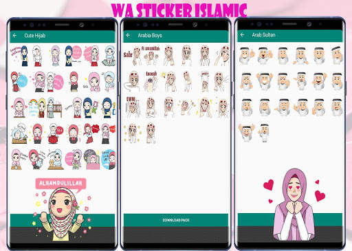 Kumpulan Sticker Islamic WAStickerApps Direct Chat screenshot 4