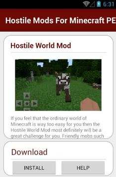 Hostile Mods For Minecraft PE screenshot 4
