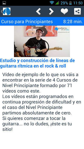 Curso de Guitarra Gratis Vídeo screenshot 7
