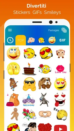 WhatSmiley Emoji WASticker screenshot 3