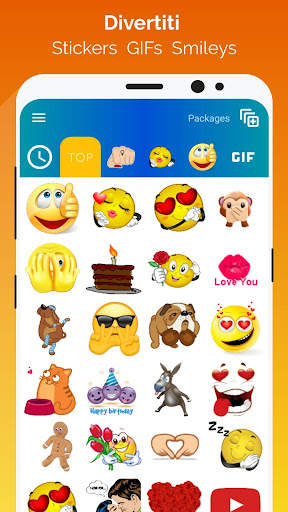 WhatSmiley Emoji WASticker screenshot 3