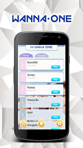 Wanna One Real Piano Tiles screenshot 1