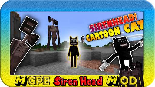 Siren Head mod Minecraft PE screenshot 2