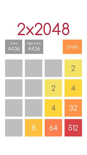 2x2048 (WiFi multiplayer) screenshot 4
