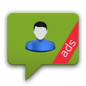 Share Contacts via SMS (Ads) icon
