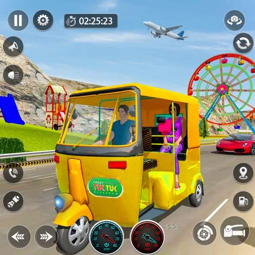 Tuk Tuk Rickshaw Taxi Driver screenshot 1