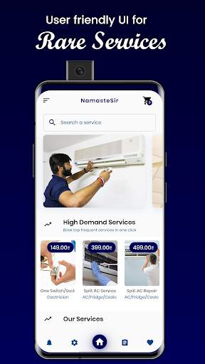 Namaste Sir: Home Services Partner screenshot 1
