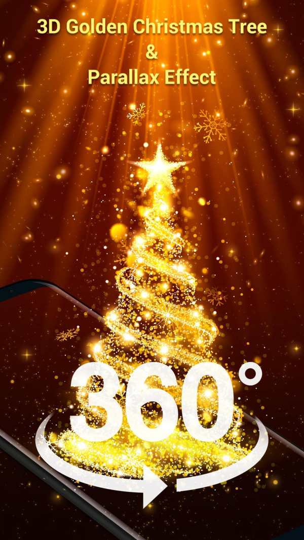 3D Christmas Live Wallpaper &Countdown Widget Free screenshot 2