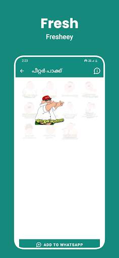 Malayalam Stickers 2024 screenshot 3