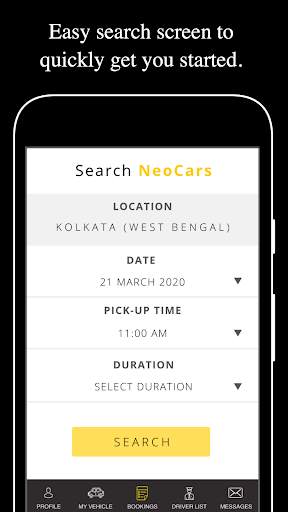 NeoCars - Car Rental With Driver screenshot 1