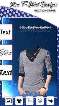 Man T Shirt Design Photo Montage screenshot 5