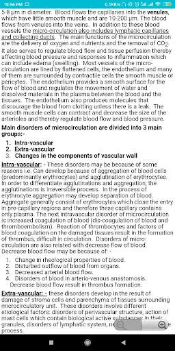 General Pathology - PathoPhysiology, PathoAnatomy screenshot 1