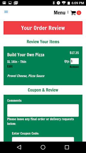 Imo's Pizza screenshot 6