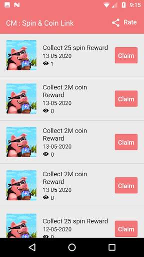 Daily Spin Links screenshot 2