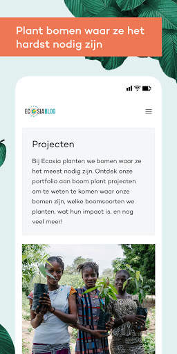 Ecosia Ecologische Browser screenshot 6