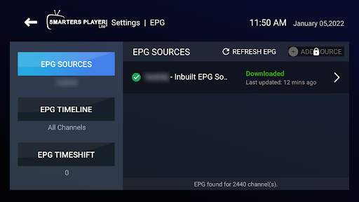 Smarters Player Lite screenshot 3