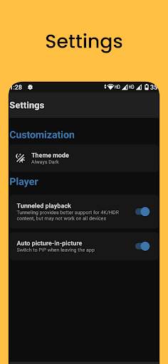 Network Stream (Video) Player screenshot 4