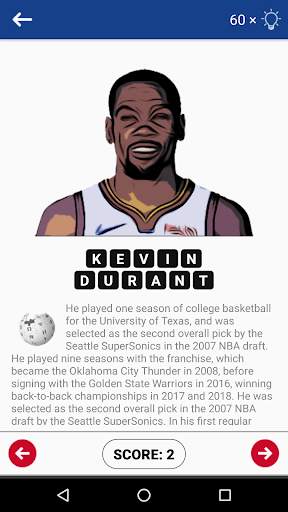 Guess The NBA Player Quiz screenshot 4