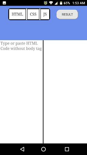 Visual Code Editor for HTML, CSS, JavaScript 1 تصوير الشاشة