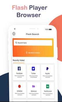 Flash Player BROWSER , SWF & FLV Flash Plugin screenshot 3