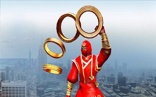 Ninja Superhero Rings Warrior screenshot 2