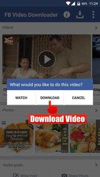 Video Downloader for Facebook screenshot 3