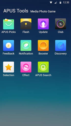 PURE SKY-APUS Launcher theme screenshot 3