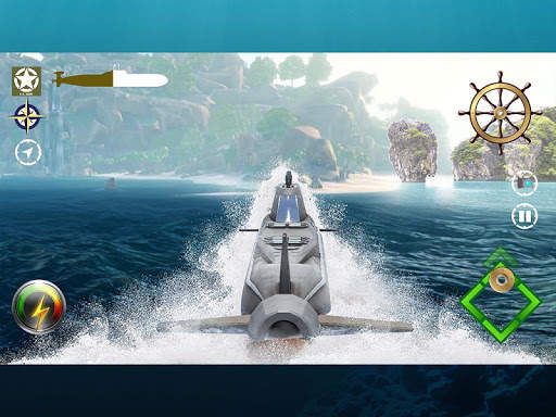 Us Army Submarine Driving Games 2018 screenshot 9