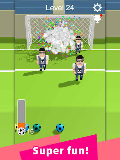 Straight Strike - Game tembakan sepak bola 3D screenshot 14