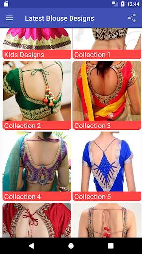 1000  Latest Blouse Designs HD (Offline) screenshot 3