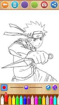 Naruto VS Sasuke Coloring Book screenshot 6