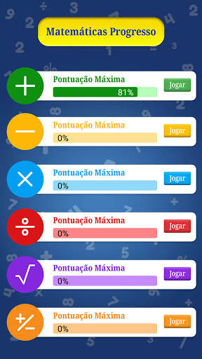 Jogos matemáticos - adição subtração multiplicação screenshot 2