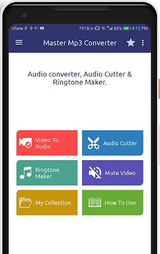 MP3 Video Converter Video/Audio Converter & Cutter screenshot 1