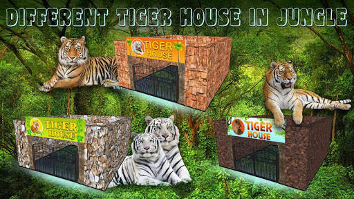 Wild Tiger Family Simulator - Tiger Games screenshot 5